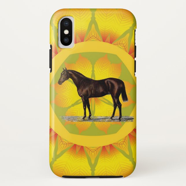 Capa Para iPhone, Case-Mate Cavalo Marrom (Verso)