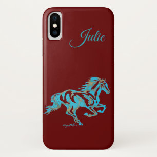 Capa Para iPhone Da Case-Mate Cavalo Turquesa