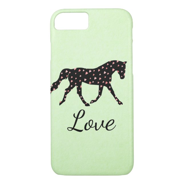 Capa Para iPhone, Case-Mate Cavalos, Corações e Amor (Verso)