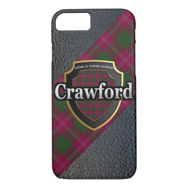 Capa Para iPhone, Case-Mate Celebração Escocesa Clan Crawford (Verso)