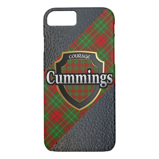Capa Para iPhone, Case-Mate Celebração Escocesa de Clan Cummings (Verso)