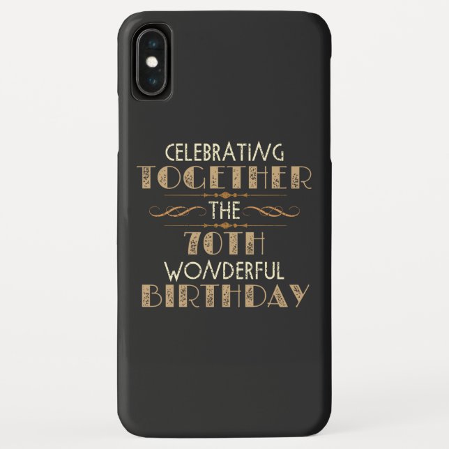 Capa Para iPhone, Case-Mate celebrating the 70th birthday (Verso)