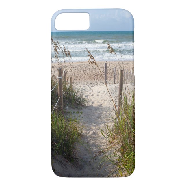 Capa Para iPhone, Case-Mate Cena calma da praia (Verso)