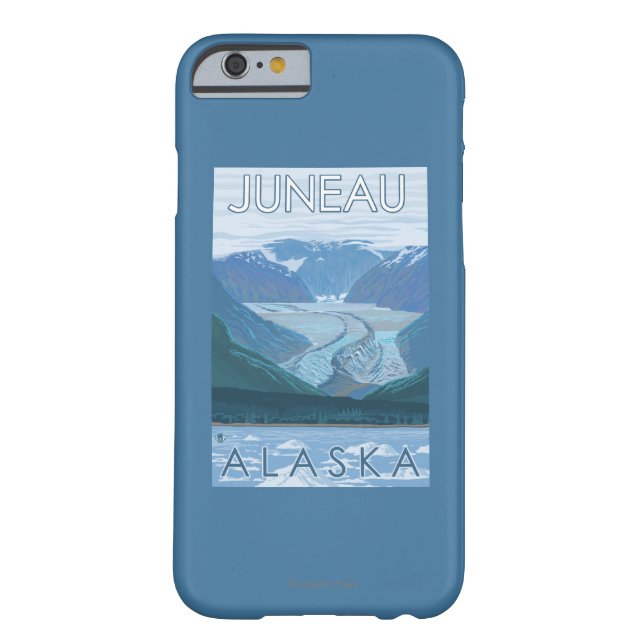 Capa Para iPhone, Case-Mate Cena da geleira - Juneau, Alaska (Verso)