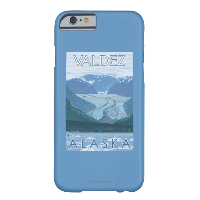 Capa Para iPhone, Case-Mate Cena da geleira - Valdez, Alaska (Verso)