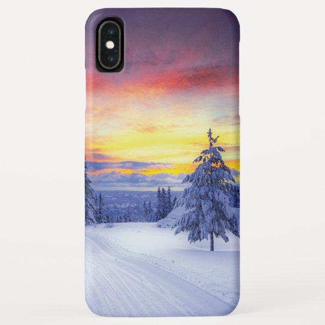 Capa Para iPhone, Case-Mate Cenário de inverno (Verso)