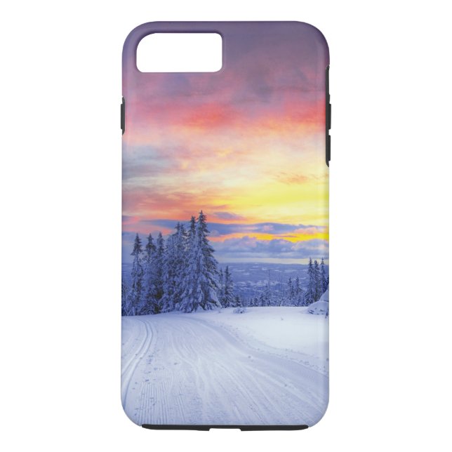 Capa Para iPhone, Case-Mate Cenário de inverno (Verso)