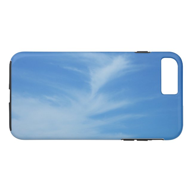 Capa Para iPhone, Case-Mate Céu Azul com Abstrato de Foto de Nuvens Brancas (Verso (Horizontal))
