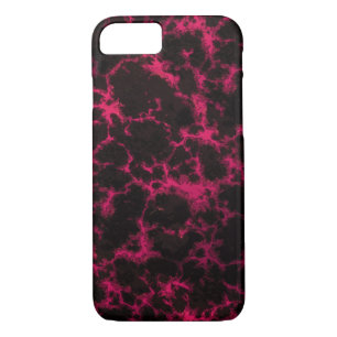 Capa Para iPhone Da Case-Mate Chama rosa e preta vibrante