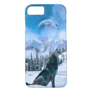 Capa iPhone 8/ 7 Chamada de lobo