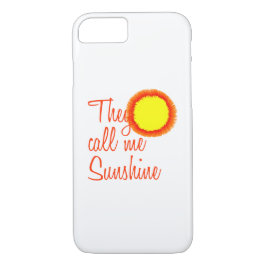 Capa iPhone 8/ 7 Chamam-me Sunshine