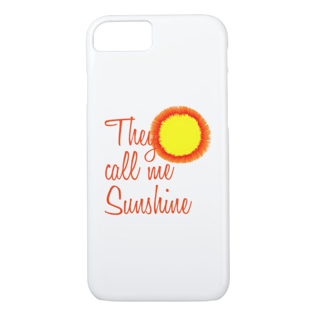 Capa Para iPhone, Case-Mate Chamam-me Sunshine (Verso)