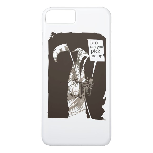 Capa Para iPhone, Case-Mate Chamando a morte (Verso)