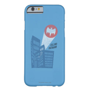 Capa Barely There Para iPhone 6 Chamando Gráfico de Símbolo de Bat Batman