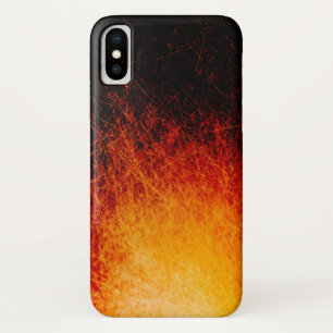 Capa Para iPhone Da Case-Mate Chamas da fogueira arranhadas