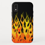 Capa Para iPhone Da Case-Mate Chamas de Corrida Clássica com Bandejas em Preto<br><div class="desc">A laranja racy automotiva na faixa de pinos pretos chama decor design gráfico que pode sempre servir para um presente personalizado excelente para você mesmo ou para alguém especial na sua lista, estes certamente farão uma impressão em qualquer ocasião festiva. Envie-nos um e-mail usando o link de e-mail "Pergunte a...</div>