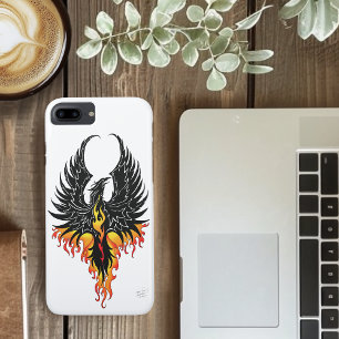 Capa iPhone 8/ 7 Chamas Tribais do Phoenix Firebird
