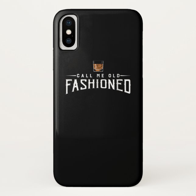 Capa Para iPhone, Case-Mate Chame-me de velho uísque moído (Verso)