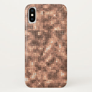 Capa Para iPhone Da Case-Mate Champagne de Luxo com Brilho Dourado Espelhante