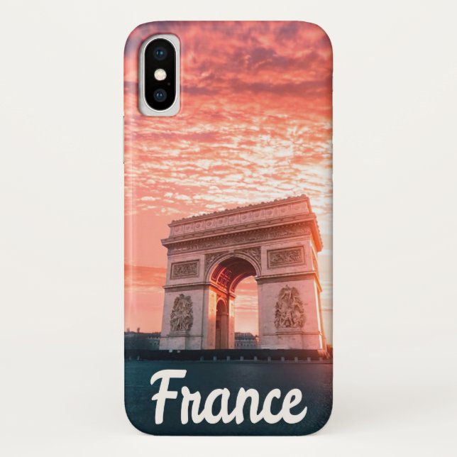 Capa Para iPhone, Case-Mate Champs-Élysées França Paris (Verso)