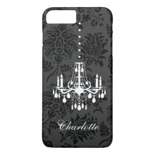 Capa iPhone 8 Plus/7 Plus Chandelier Branco personalizável no CAS do iPhone