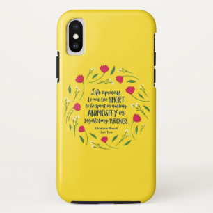 Capa Para iPhone Da Case-Mate Charlotte Bronte Jane Eyre Citação Do Livro De V