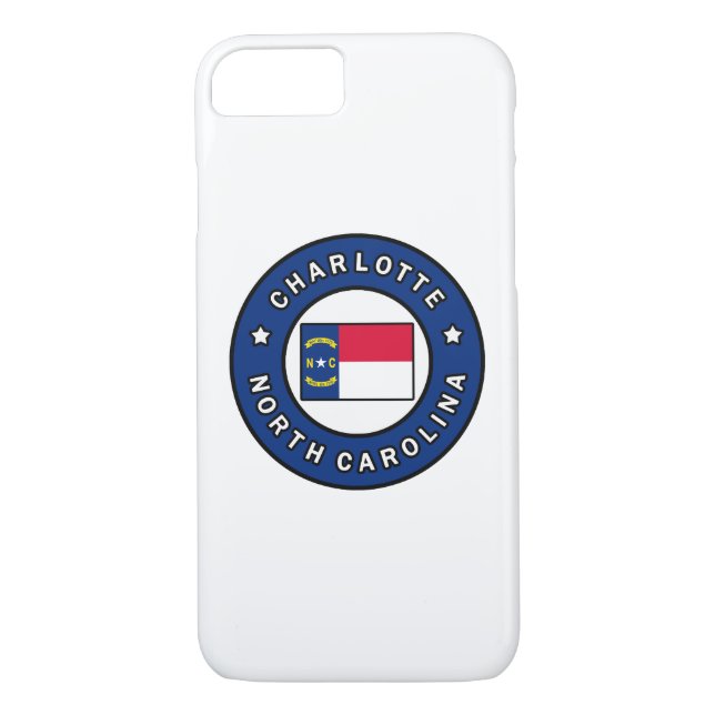 Capa Para iPhone, Case-Mate Charlotte North Carolina (Verso)