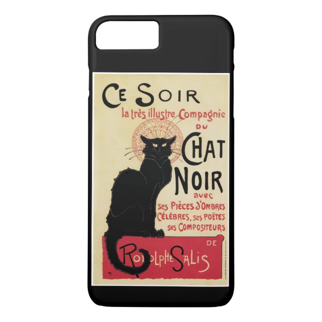 Capa Para iPhone, Case-Mate Chat Noir (Verso)