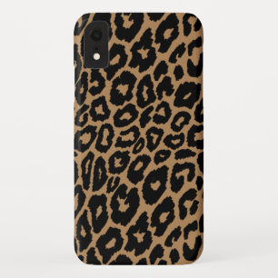 Capa Para iPhone XR Chave de fundo de impressão do Leopardo