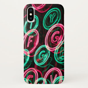 Capa Para iPhone Da Case-Mate Chaves de máquinas de escrever neon fecham