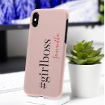 Capa Para iPhone Da Case-Mate Chefe e Nome da Menina Rosa Moderna | melhor prese<br><div class="desc">Apresentando a coleção de Chefes e Nomes de Menina Rosa Moderna no Zazzle! Esta tendência e coleção de na moda é perfeita para todas as mulheres fortes e independentes que estão a balançar as suas carreiras e a fazer de uma declaração. Quer você seja uma menina chefe ou esteja procurando...</div>
