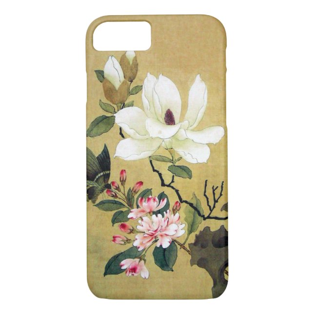 Capa Para iPhone, Case-Mate Chen Hongshou Magnolia e Erect Rock (Verso)
