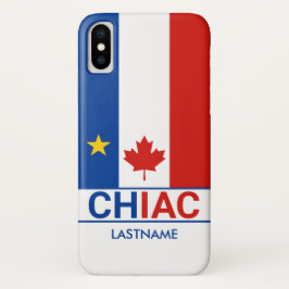 Capa Para iPhone Da Case-Mate Chiac Acade Canadian Flag Personalize