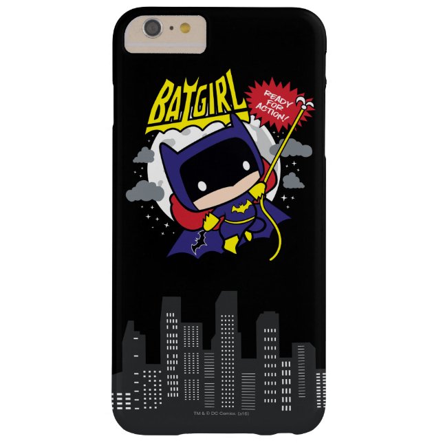 Capa Para iPhone, Case-Mate Chibi Batgirl Pronto Para Ação (Verso)
