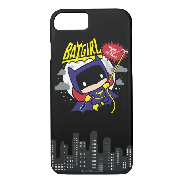 Capa Para iPhone, Case-Mate Chibi Batgirl Pronto Para Ação (Verso)
