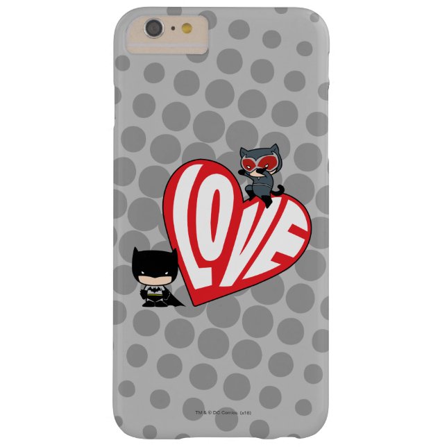 Capa Para iPhone, Case-Mate Chibi CatWomen Punt em Batman (Verso)
