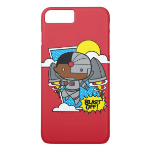 Capa Para iPhone Da Case-Mate Chibi Cyborg Desliga!