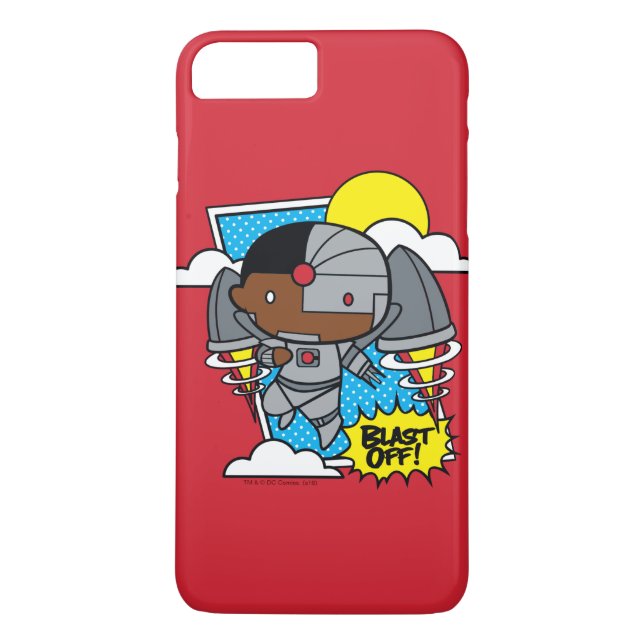 Capa Para iPhone, Case-Mate Chibi Cyborg Desliga! (Verso)