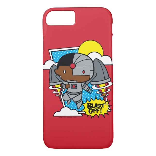Capa Para iPhone, Case-Mate Chibi Cyborg Desliga! (Verso)