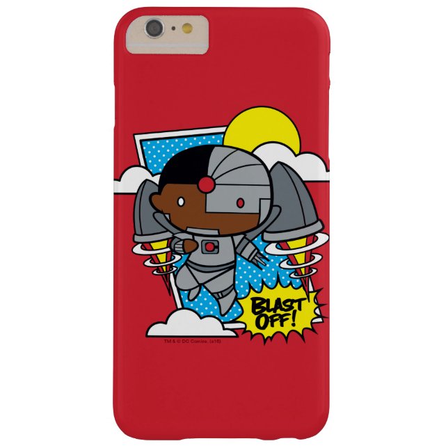 Capa Para iPhone, Case-Mate Chibi Cyborg Desliga! (Verso)