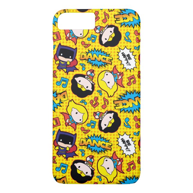 Capa Para iPhone, Case-Mate Chibi Heroine Dance Pattern (Verso)