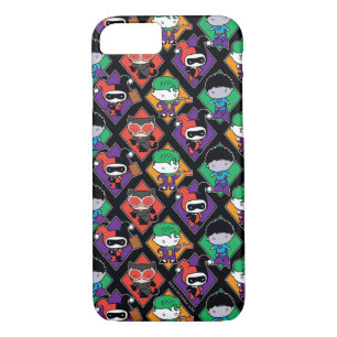 Capa Para iPhone Da Case-Mate Chibi Justice League Villain Pattern