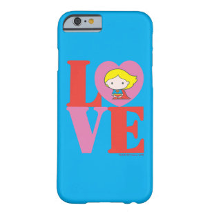 Capa Barely There Para iPhone 6 Chibi Supergirl LOVE