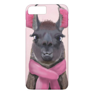 Capa iPhone 8 Plus/7 Plus Chilly Llama Pink