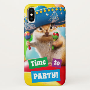 Capa Para iPhone Da Case-Mate Chipmunk De Partido Em Sombrero