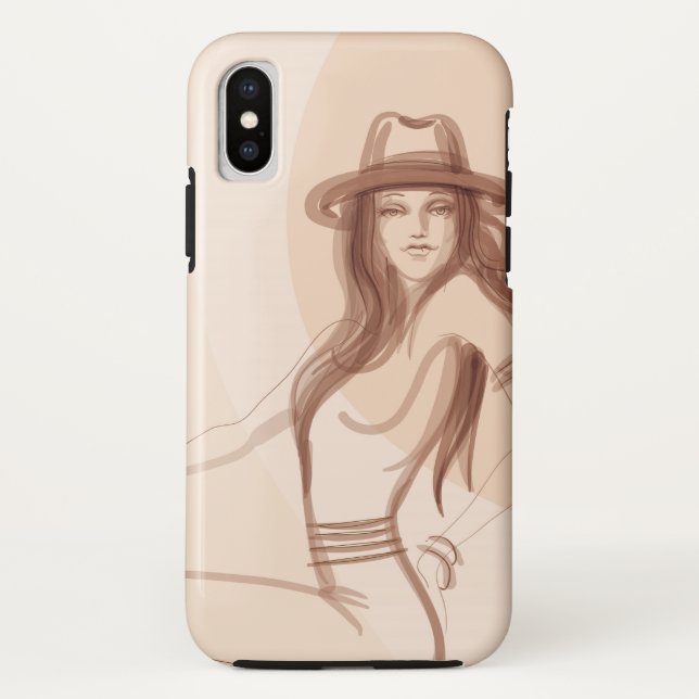 Capa Para iPhone, Case-Mate Chique da moda (Verso)