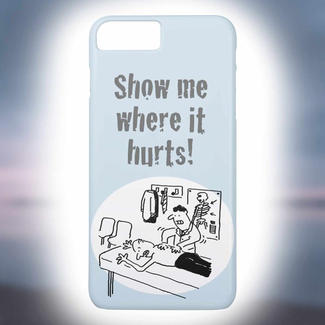 Capa Para iPhone, Case-Mate Chiropractor está Tratando um Cartoon Engraçado do (Criador carregado)
