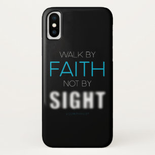 Capa Para iPhone Da Case-Mate Christian Faith Verse Walk por Faith Não por Vis
