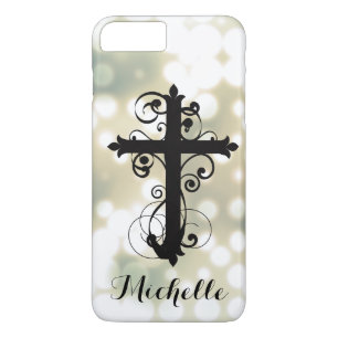 Capa Para iPhone Da Case-Mate Christian Swirling Cross Personalizado