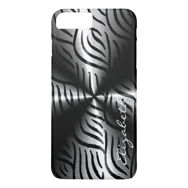Capa Para iPhone, Case-Mate Chrome Stainless Steel Metal (Verso)